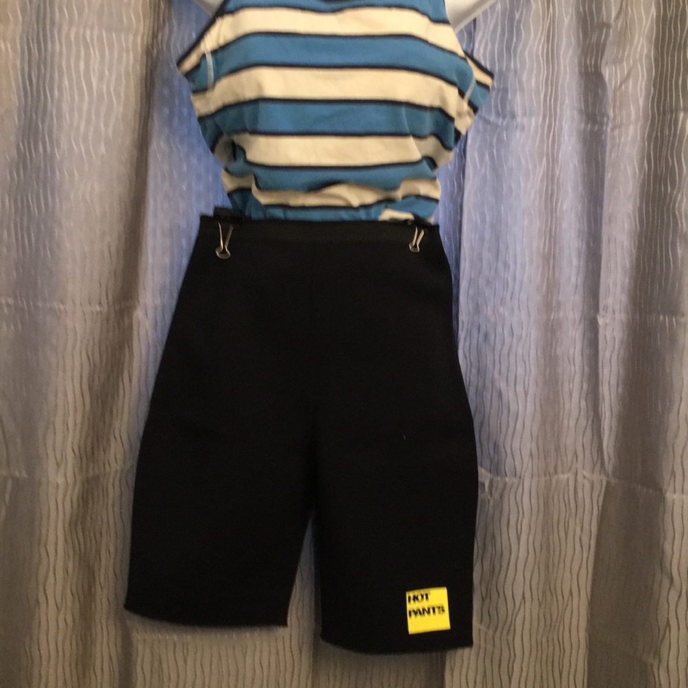 Two Pair of Neoprene Sauna Sweat Workout Pants